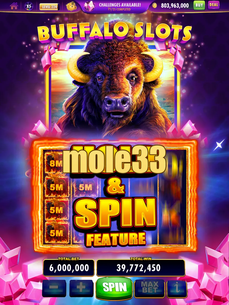 mole33 Tangkapan Layar - APK Resmi